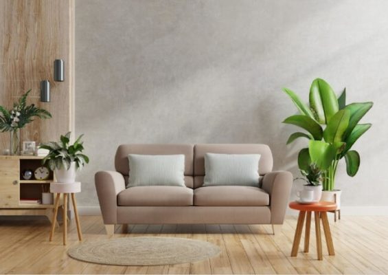 foto decoración salón moderno